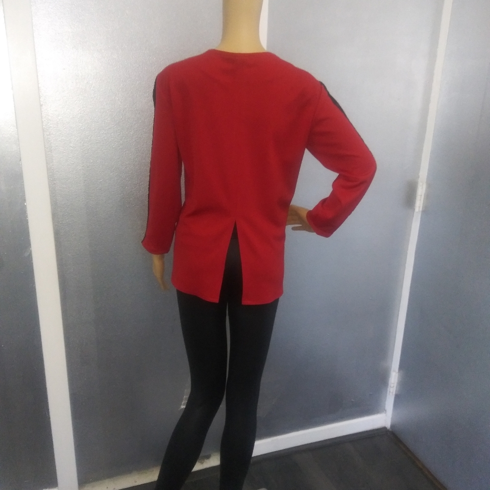 Spandex Red blouse